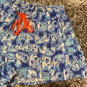 Lilly Pulitzer athletic / waterproof shorts